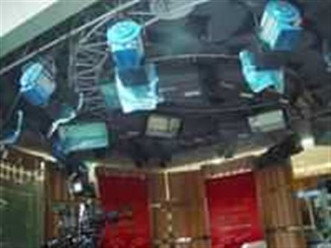 上海电视台新世界演播厅1进口木绒吸音板