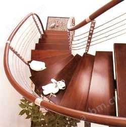 南京安桥楼梯-钢木结构楼梯
