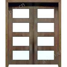 永新木业-永新套装门－对开门系列