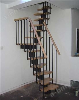 美佳扶梯-钢木楼梯系列 16