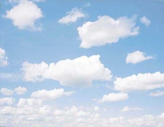美国环保艺术壁画-C825 蓝天白云