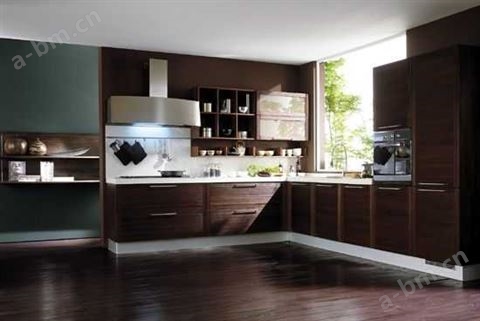 利澳厨柜-整体厨柜-OB-700实木整体板系列