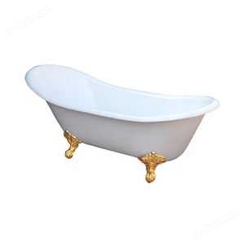 和乐建材-浴缸系列-1.7米铸铁*浴缸（镀钛腿）