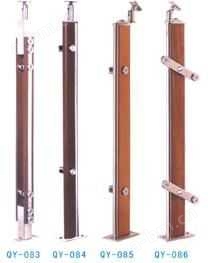 美佳楼梯系列-钢木玻璃楼梯立柱3