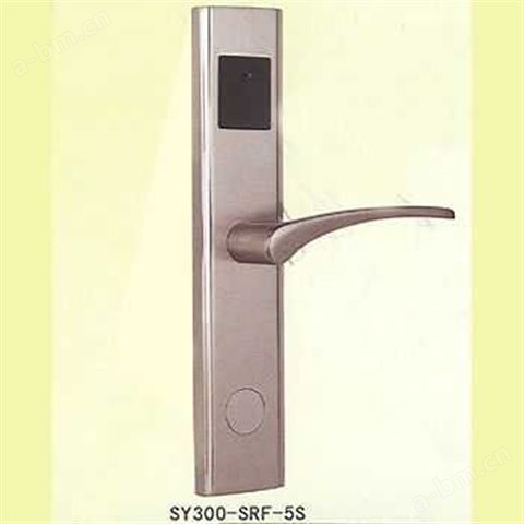 兴业五金－西容感应卡智能门锁－纯铜窄面型银拉丝