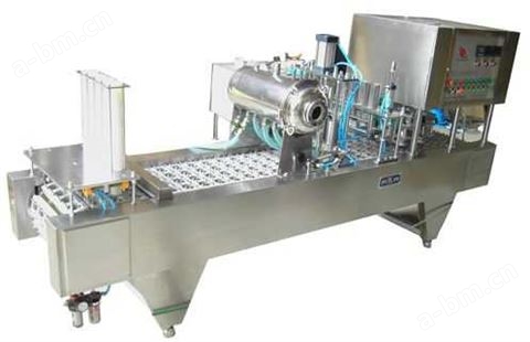 封口机系列◆珍珠奶茶灌装吸膜上盖封口机→广州澳特包装机械有限公司