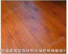 无胶水印彩纹聚合木地板2