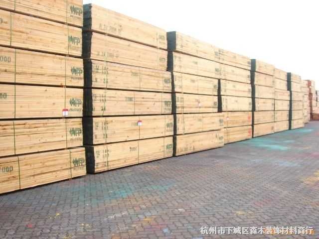 进口木板材 建筑木材 工地木材 家具用木