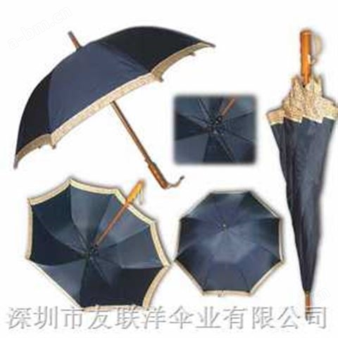 供应木中棒直杆伞，礼品伞，三折小洋伞