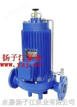 管道泵:G型屏蔽式管道泵 